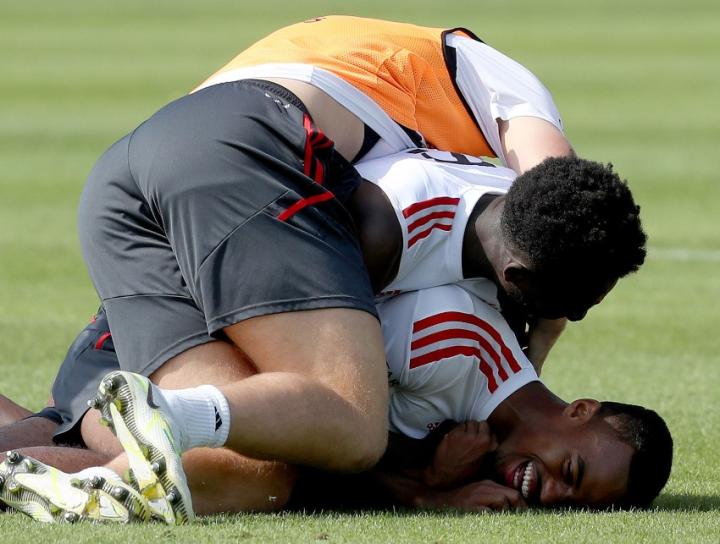 慕尼黑联队新援在训练中表现出色